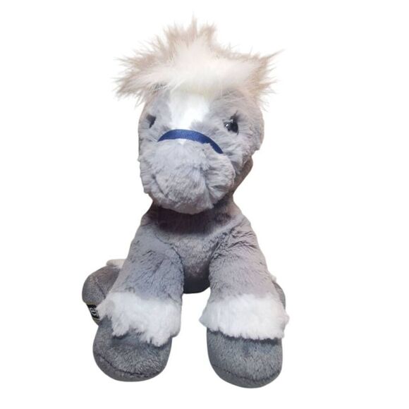 Breyer Bridle Buddies 11" GREY HORSE Breyer Plush by Aurora - Picture 2 of 4